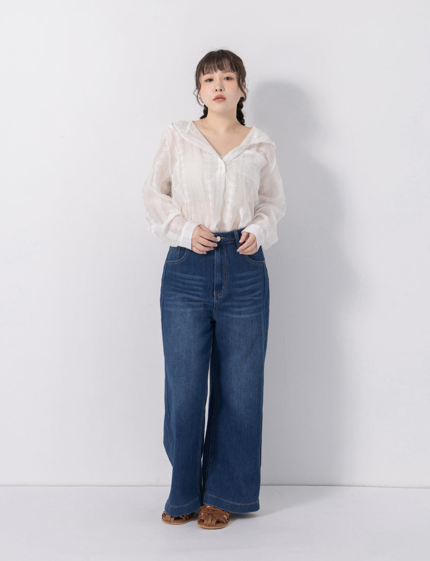 Perfect Long-Leg Stretchy Plus Size Jeans (Short)