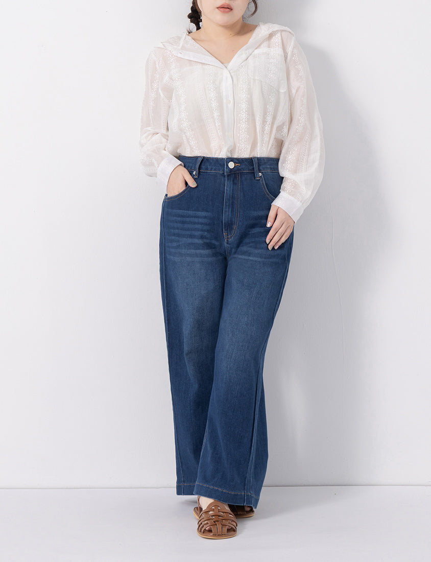 Perfect Long-Leg Stretchy Plus Size Jeans (Short)