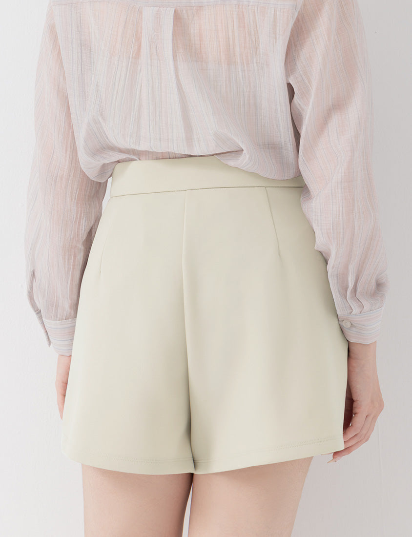 Standard Perfect Fit Structured Cloud Cotton Plus Size Shorts