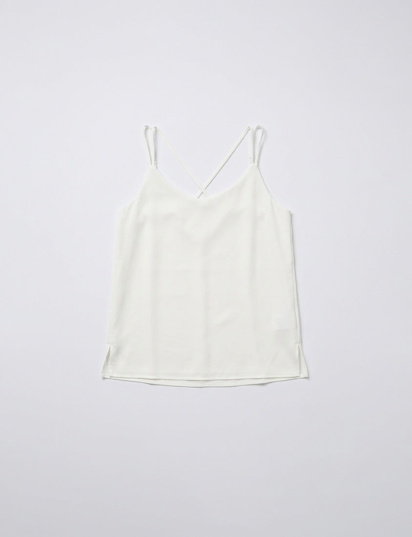 MISS. 2-Way Crinkle Chiffon Plus Size Tank Top