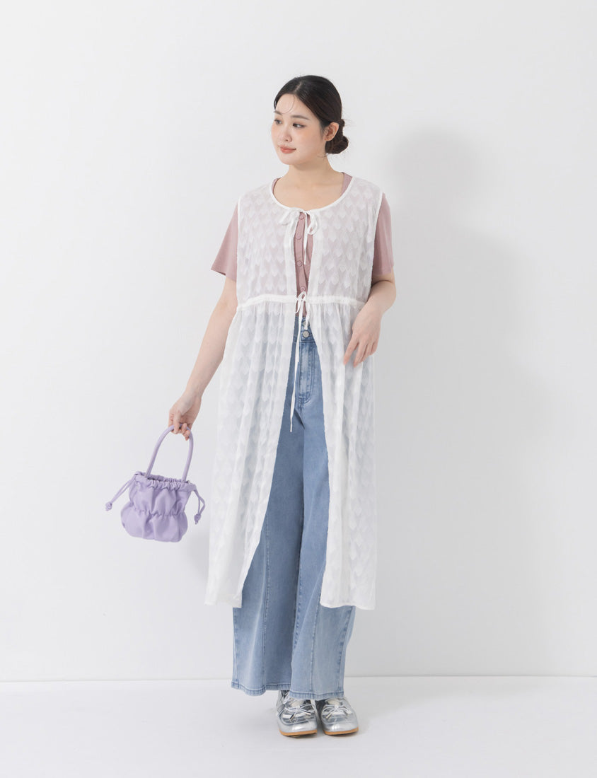 Tencel Ribbed Faux Button Square Neck Plus Size Top