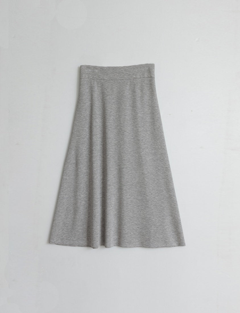 Instant Icy Cooling Cloud Cotton High Waist A-Line Plus Size Maxi Skirt