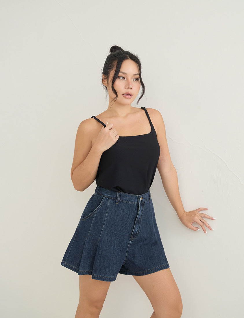 Pobra. Silky Cool Slimming Ribbed Plus Size Bra Tank Top
