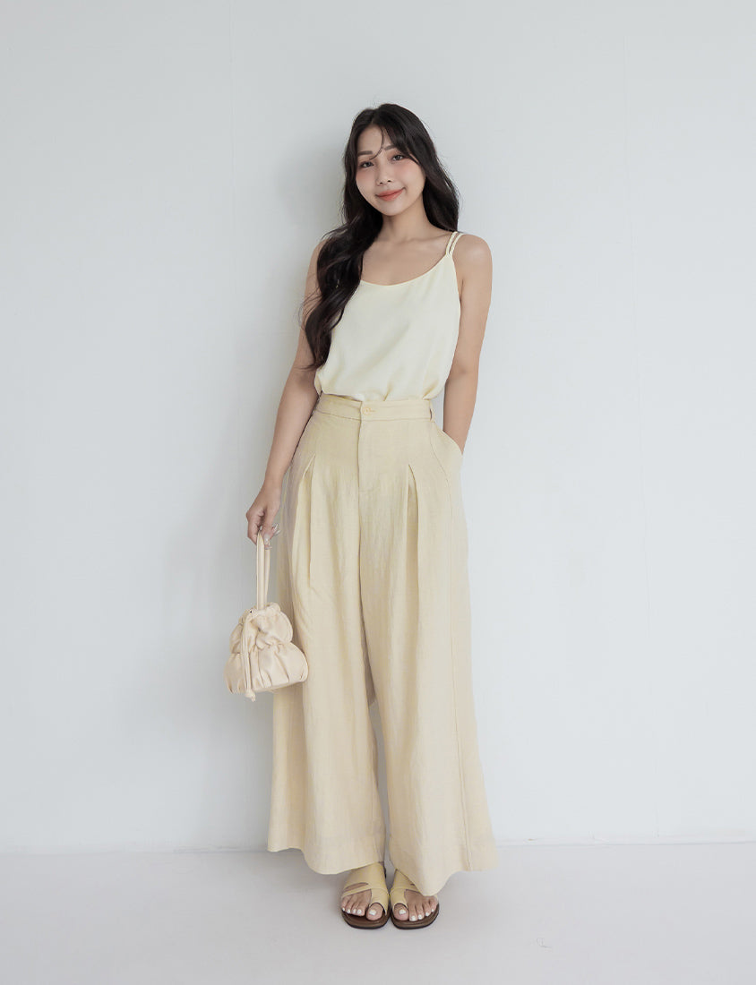 MISS. 2-Way Crinkle Chiffon Plus Size Tank Top