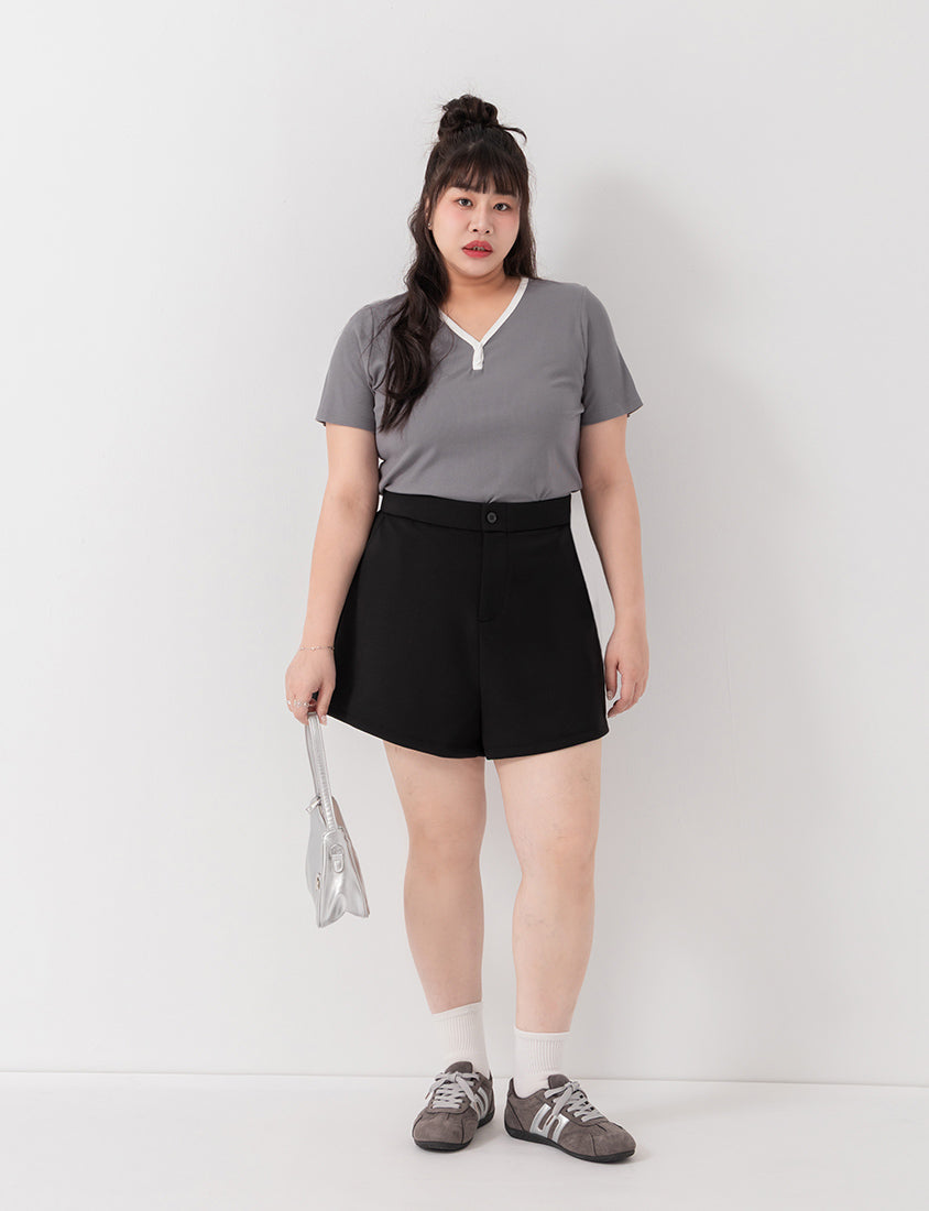 Apple-Shaped Friendly! Perfect Fit Cloud Cotton Plus Size Shorts