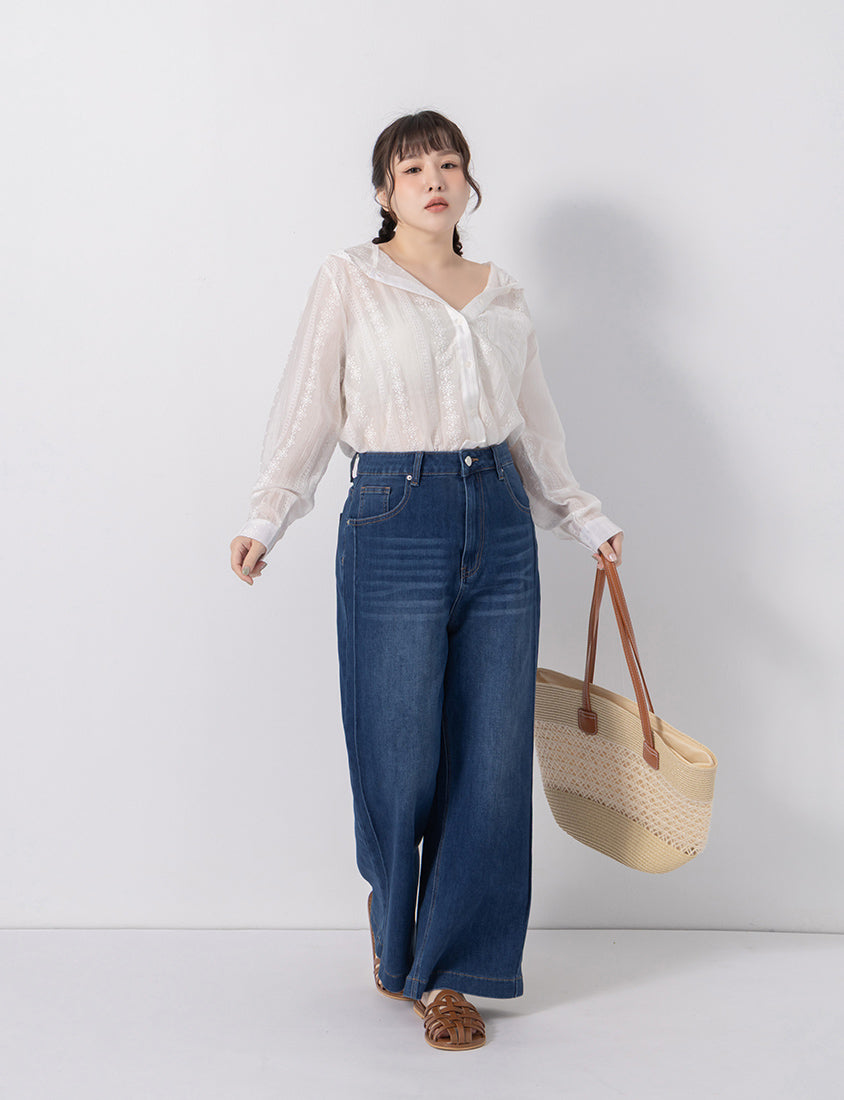 Perfect Long-Leg Stretchy Plus Size Jeans (Short)