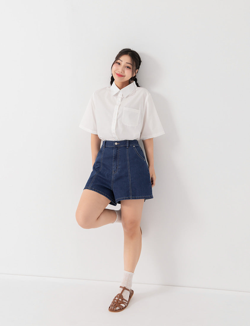 Instant Cooling Short Sleeve Plus Size Shirt