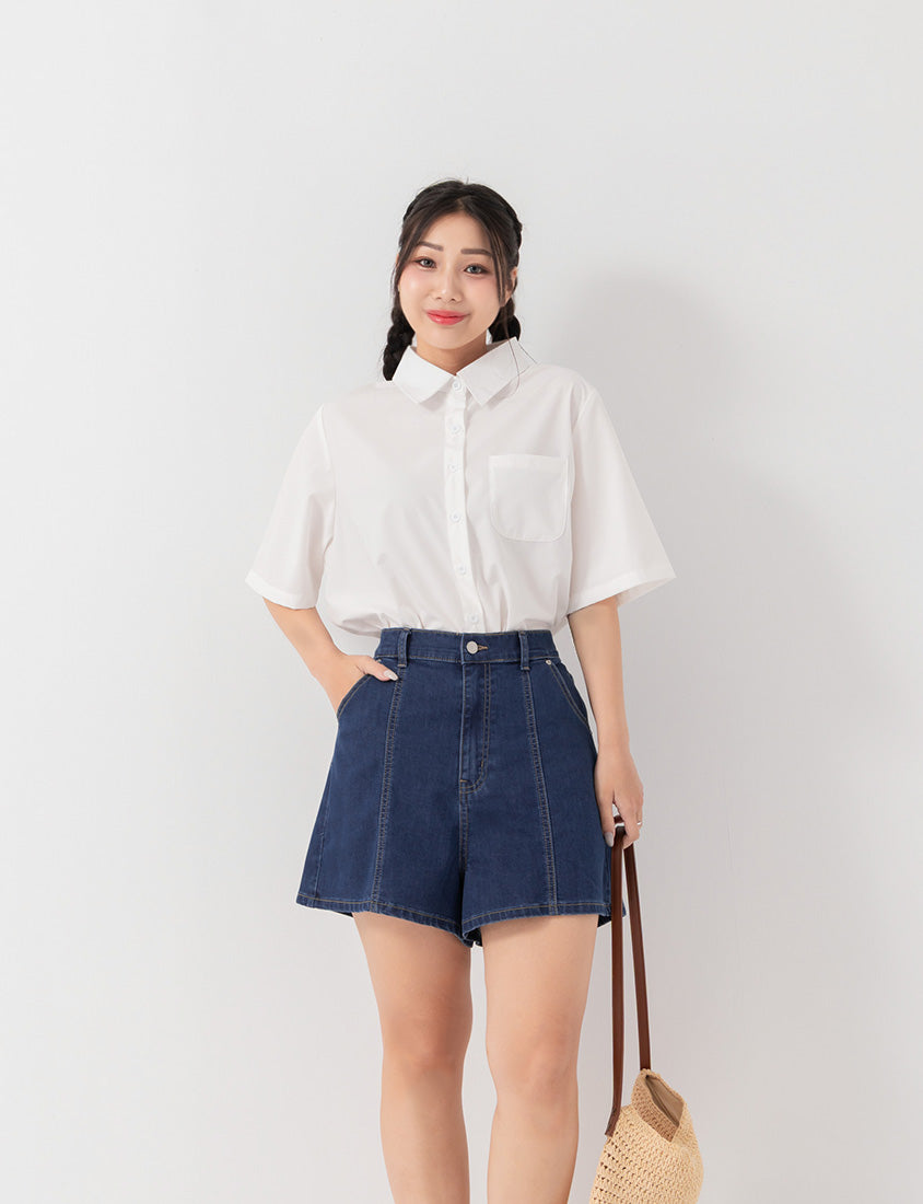 Instant Cooling Short Sleeve Plus Size Shirt