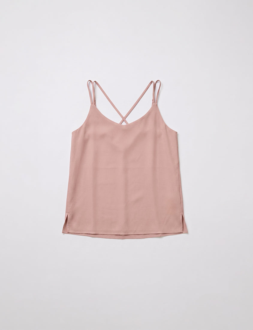 MISS. 2-Way Crinkle Chiffon Plus Size Tank Top