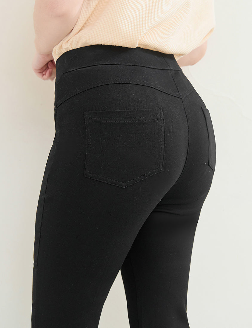 Hip-Lifting Stretch Plus Size Flared Pants