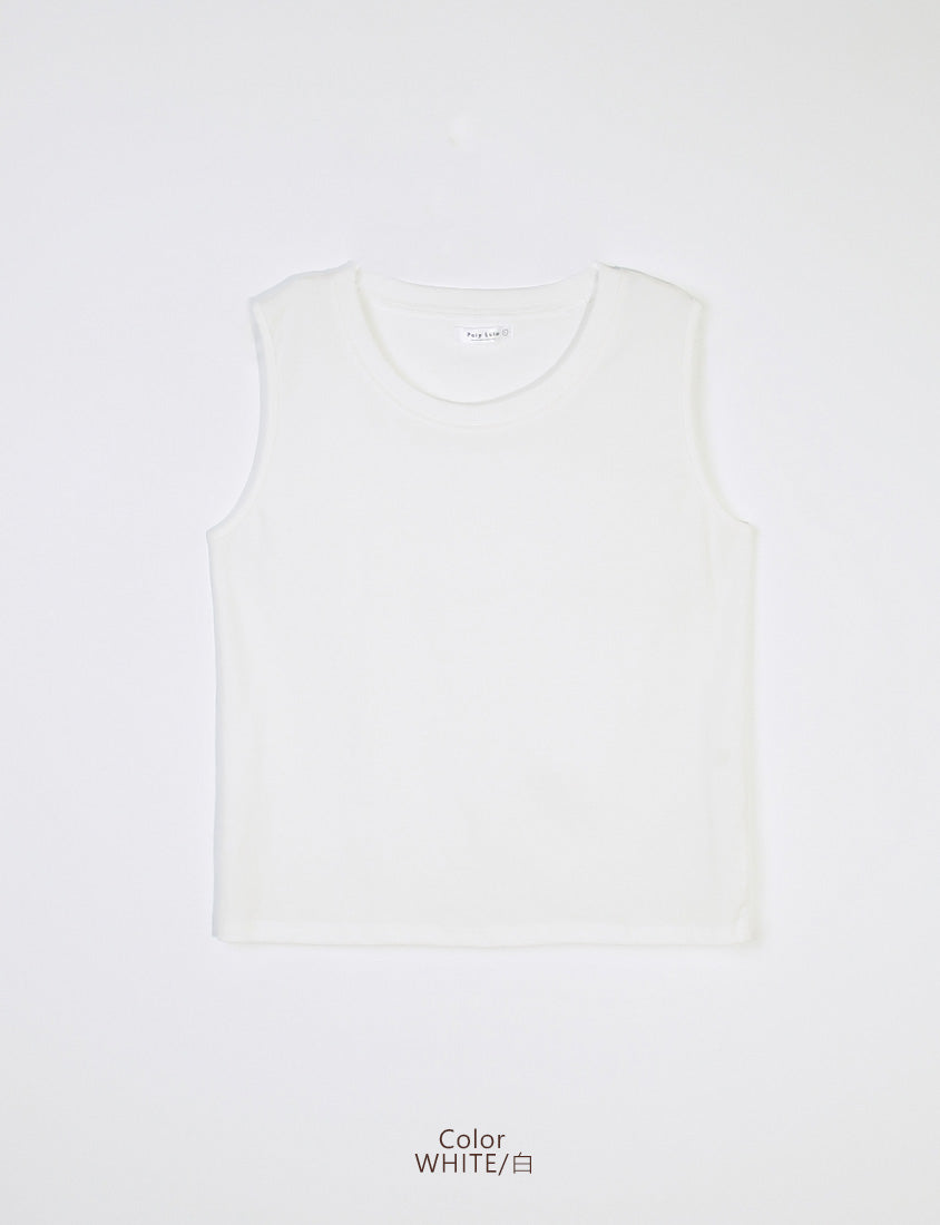 Everyday Basic Crewneck Plus Size Tank Top