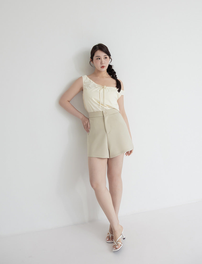 Cooling Drawstring Sleeveless Plus Size Top