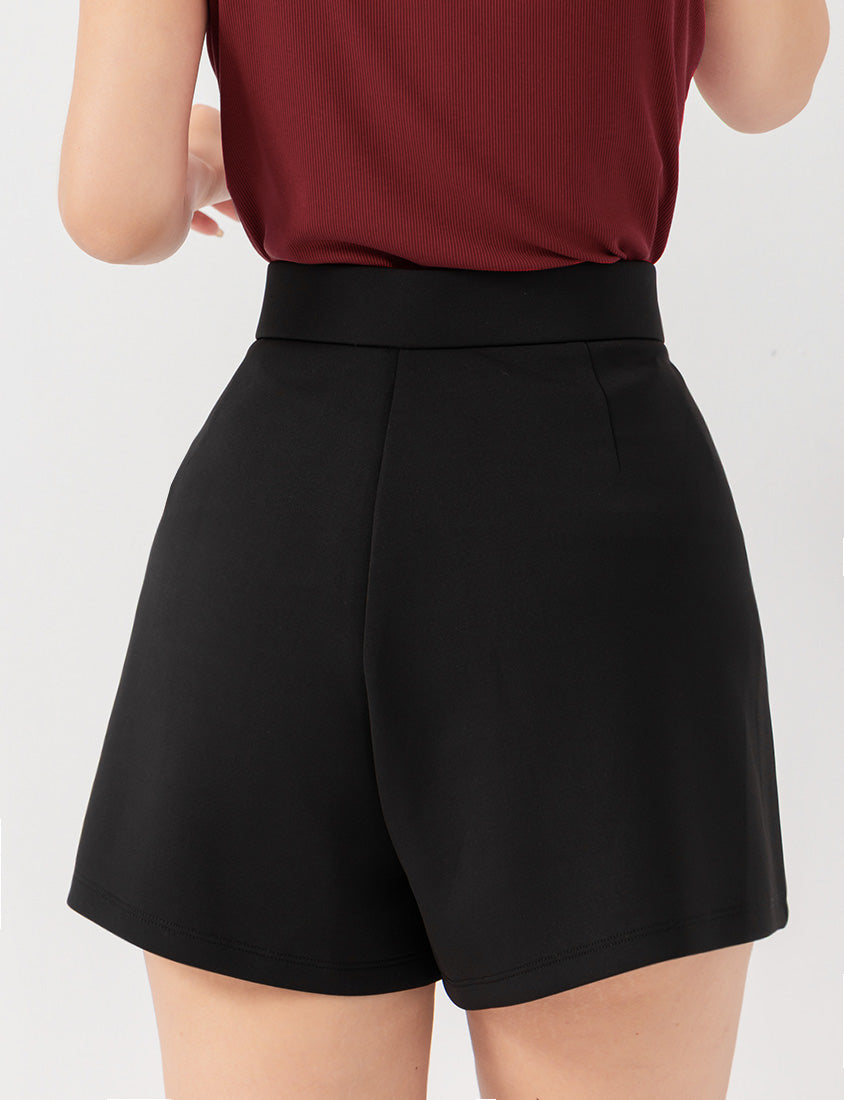 Pear-Shaped Friendly! Perfect Fit Structured Cloud Cotton Plus Size Shorts