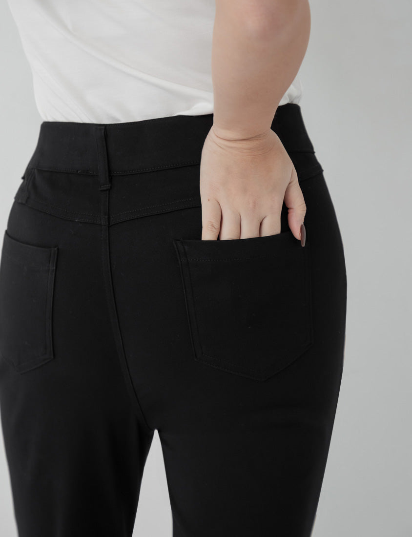 Tummy-Flattering Plus Size Slimming Pants  2.0 (Long)