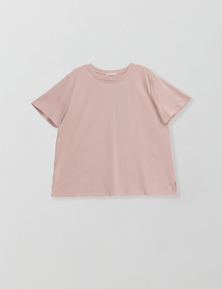 Instant Cooling Side Slit Oversized Plus Size Tee