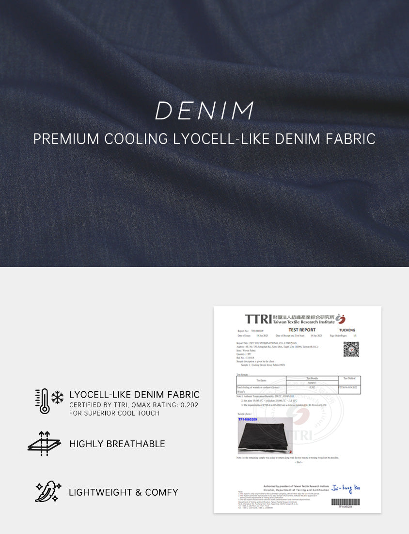 MORE U COOL PRO+ Silky Denim-Look Plus Size Vest