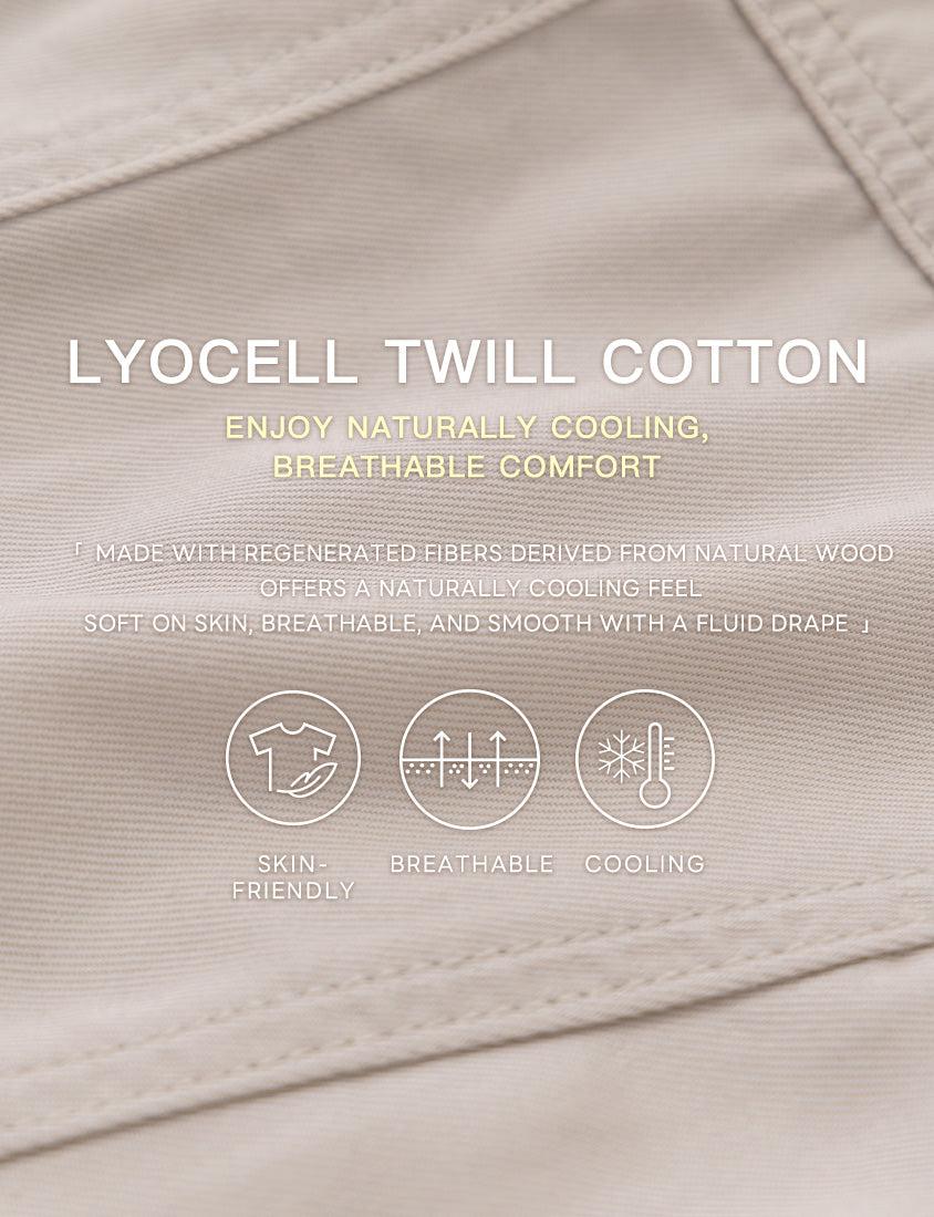 MUA! Cool Touch Lyocell Twill Cropped Plus Size Jacket