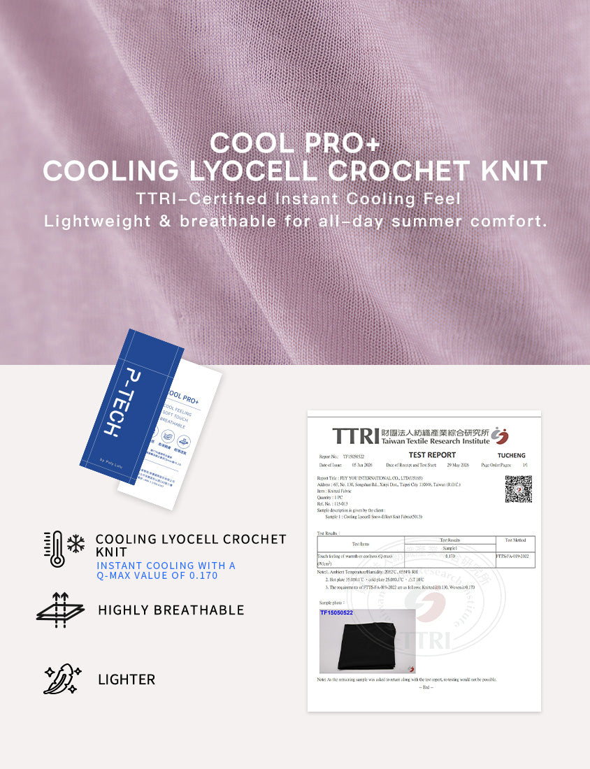 Instant Cooling Lyocell Lace Tie Front Plus Size Cover-Up