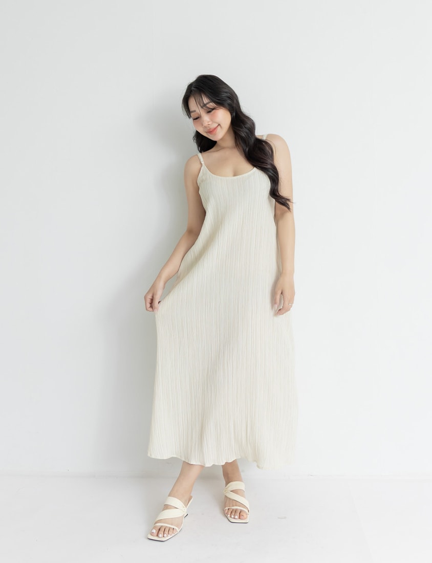 Sheer Shirt With Strap Dress Plus Size Set (With Waist Tie)