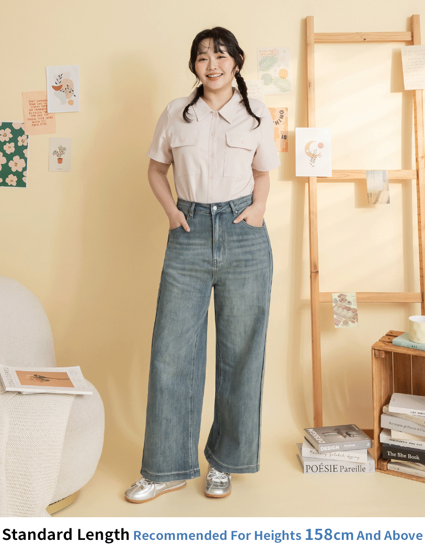Perfect Long-Leg Stretchy Plus Size Jeans (Regular)