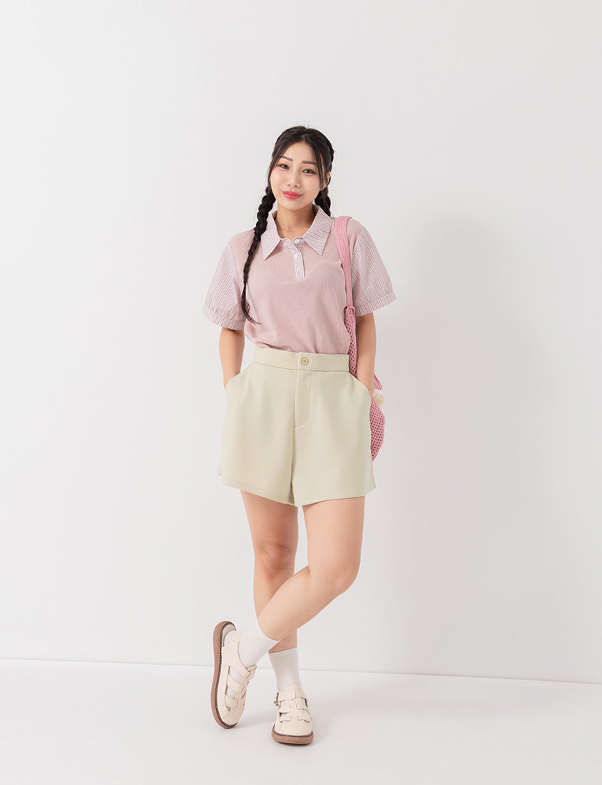 Pear-Shaped Friendly! Perfect Fit Structured Cloud Cotton Plus Size Shorts