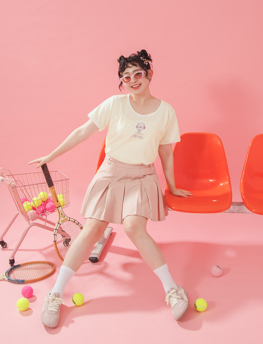 Poly Lulu x UGLY MEWS Collab Cute Cat Tee
