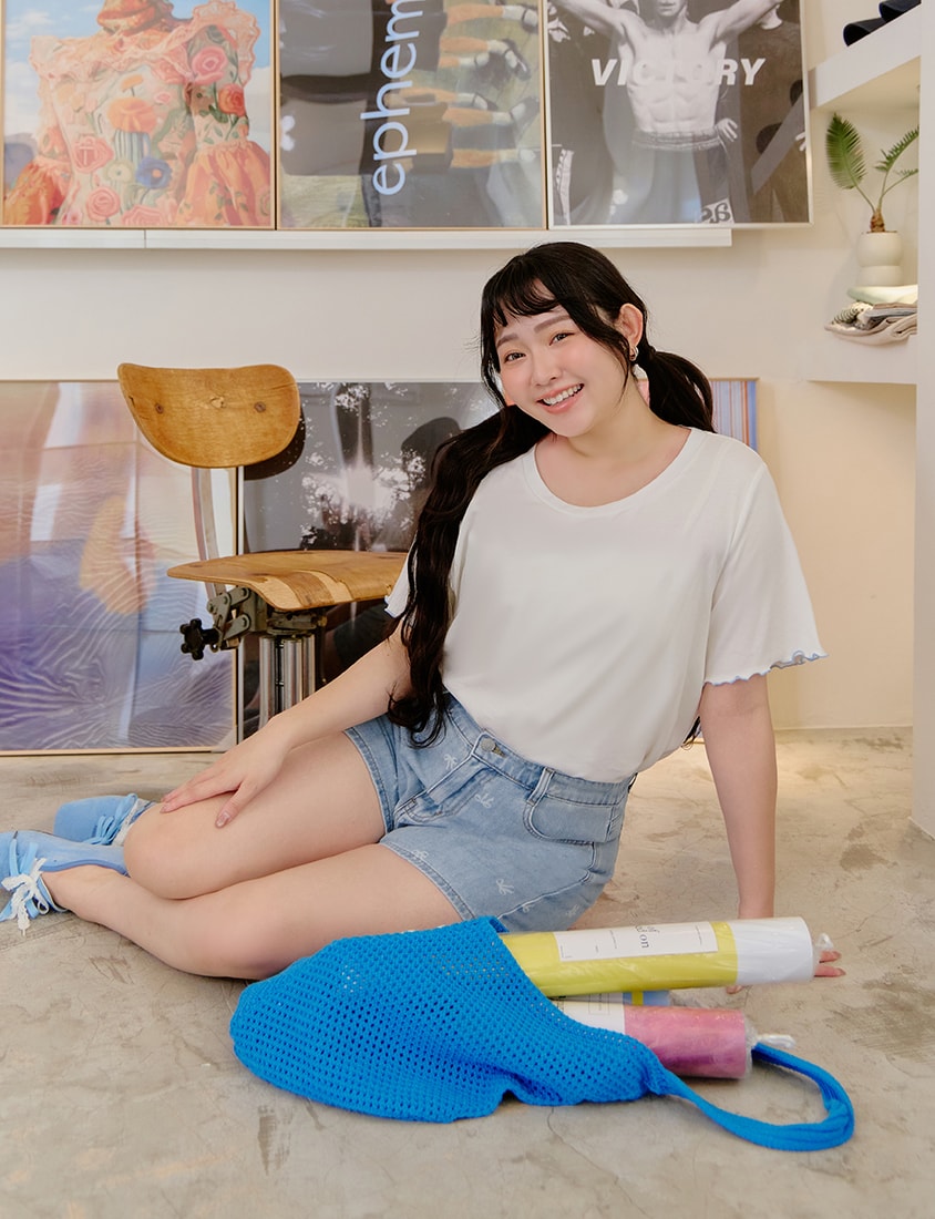 Playful All-Over Bow Plus Size Denim Shorts