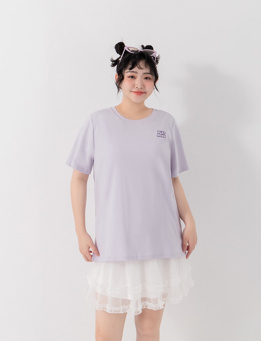 Poly Lulu x UGLY MEWS Collab Oversized Tee