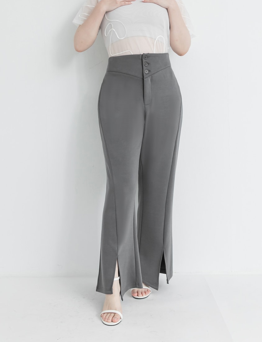 Instant Cool Cloud Cotton  Plus Size Flare Pants (Long)