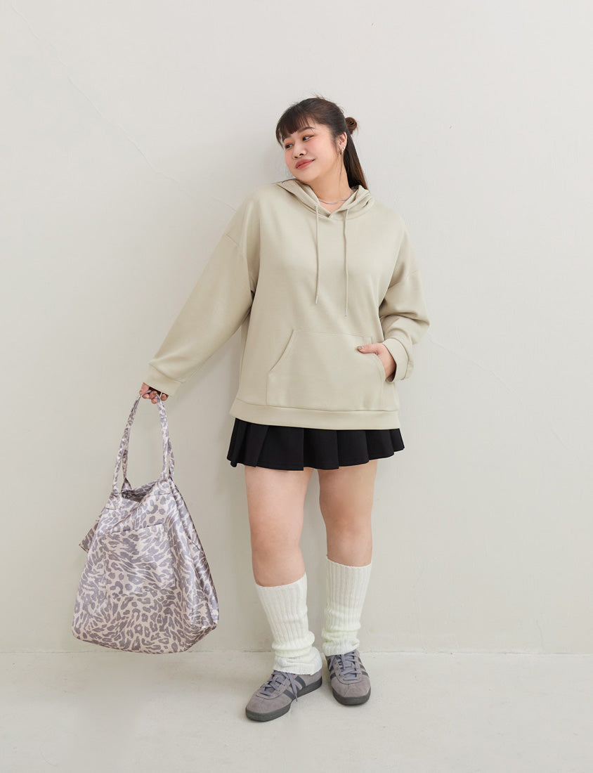 Sand Washed Cloud Cotton Oversize Plus Size Hoodie (Unisex)