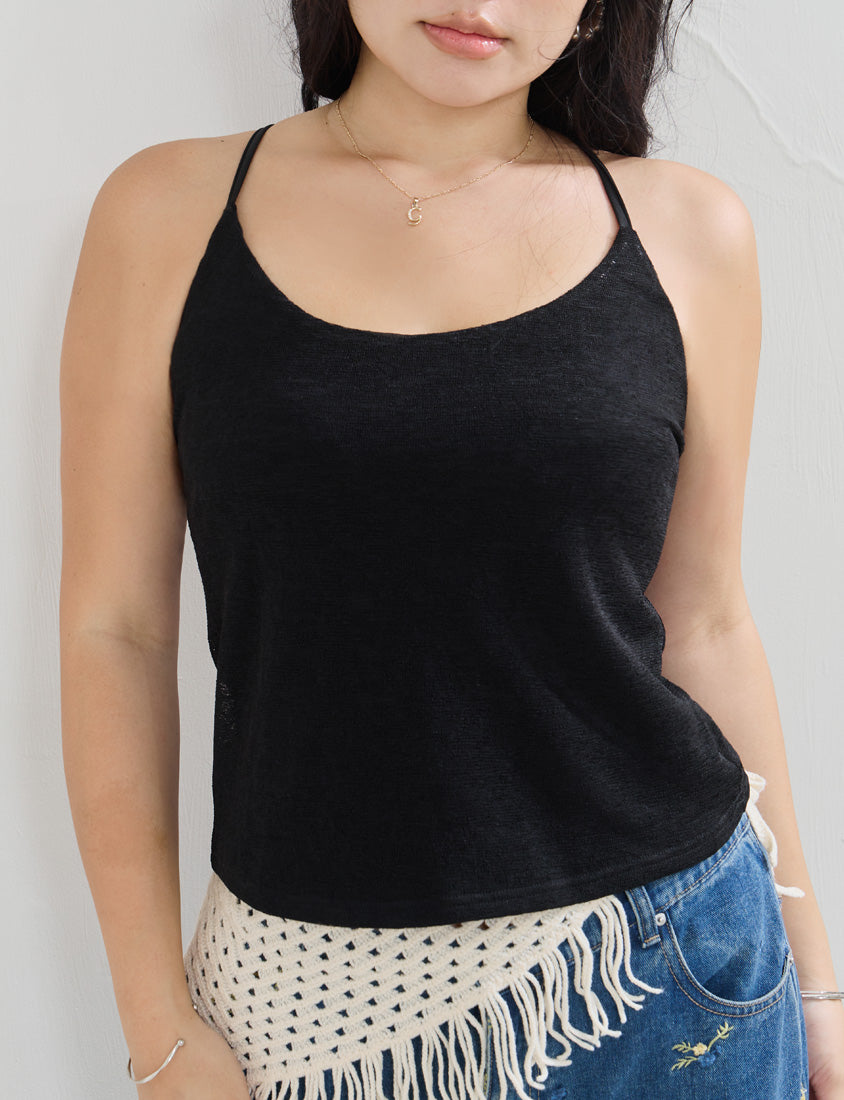 MUA! Textured Sheer Knit Plus Size Cardigan