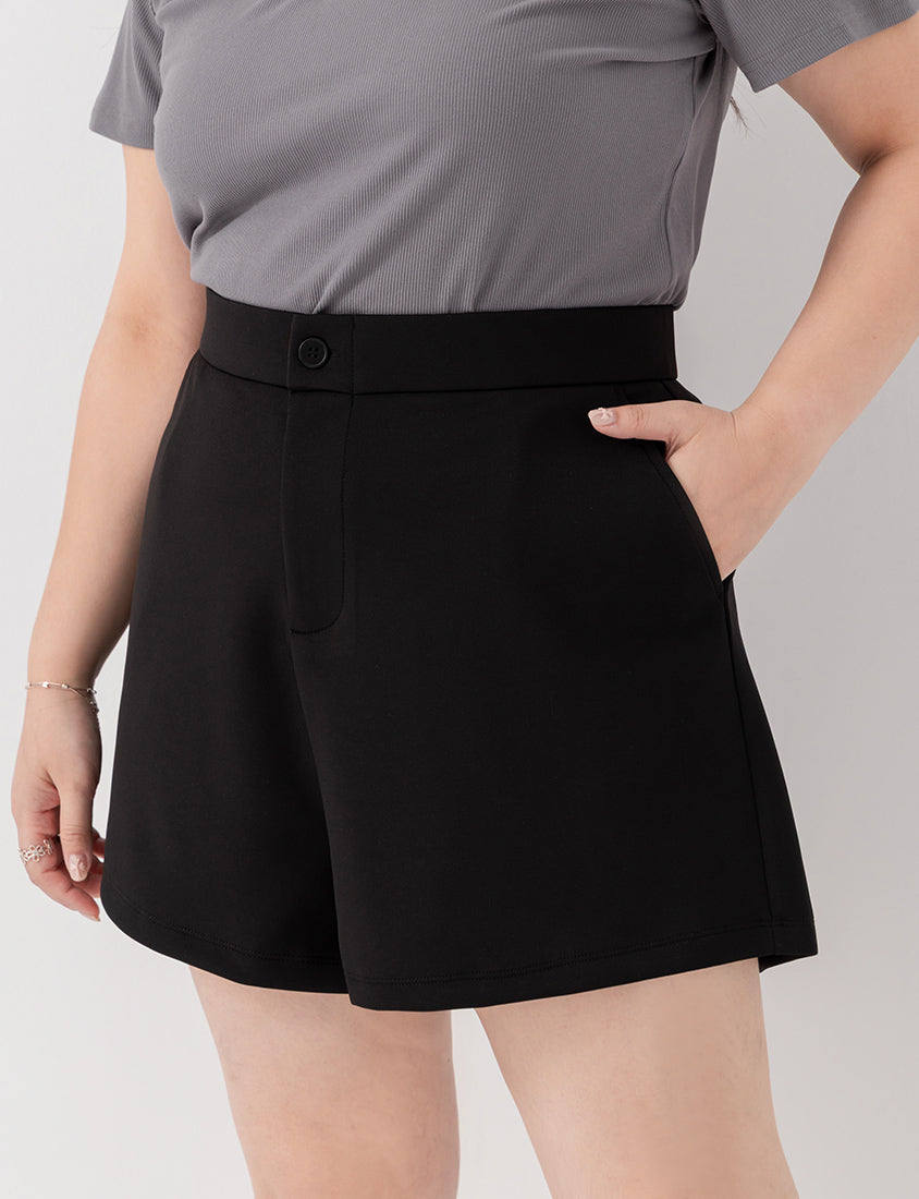 Apple-Shaped Friendly! Perfect Fit Cloud Cotton Plus Size Shorts
