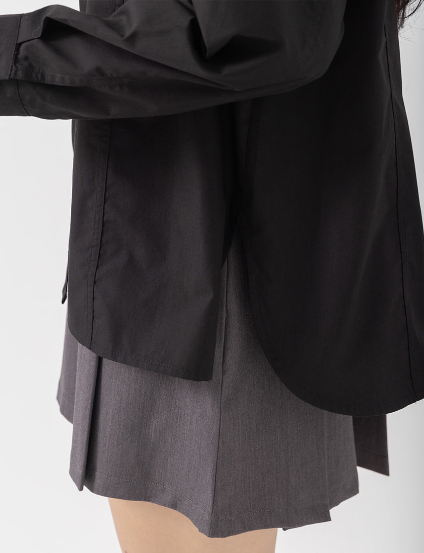 Pear-Shaped Friendly! Perfect Fit Seamed Versatile Plus Size Shirt